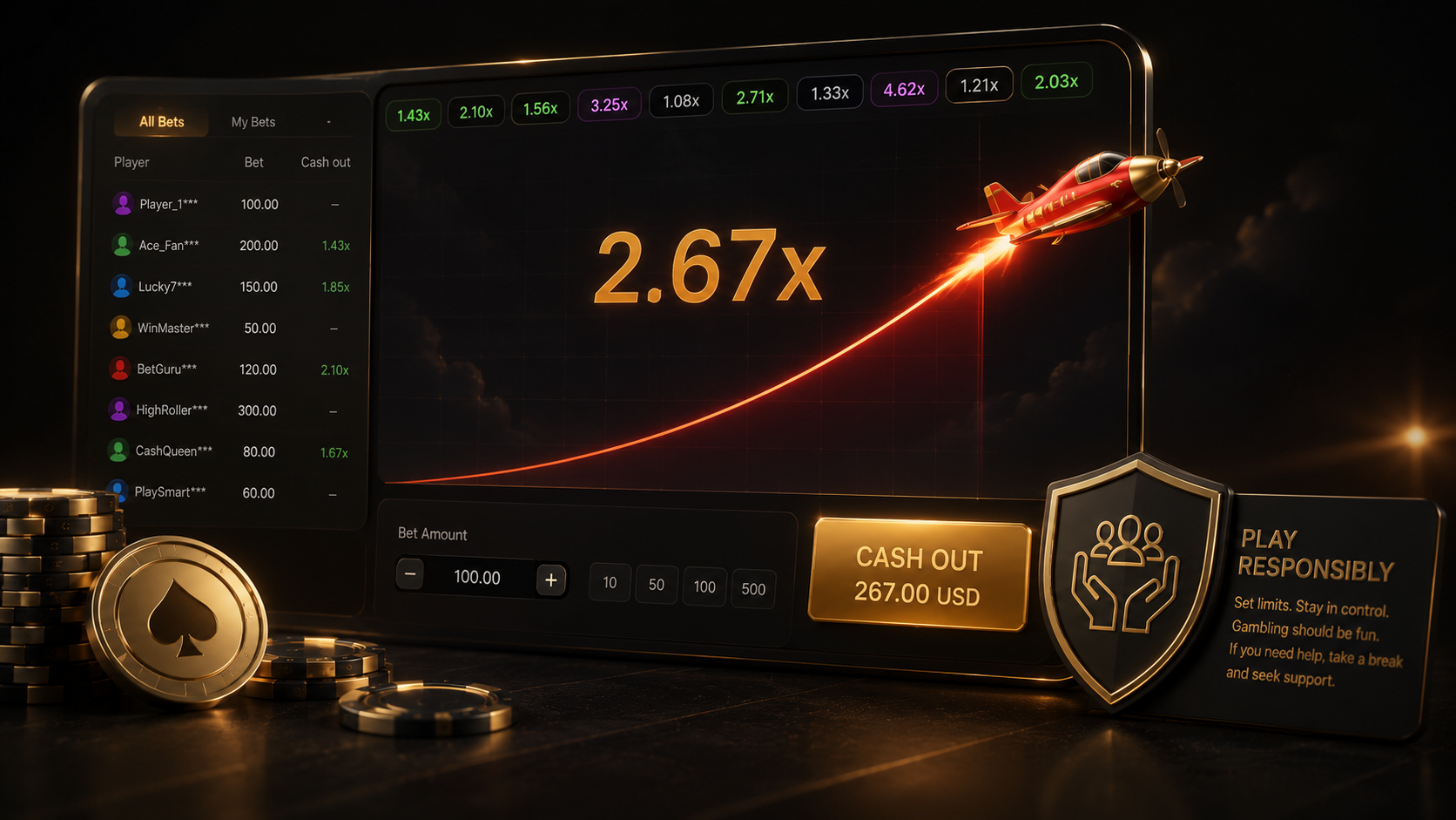 Responsible Crash Game – Responsible Gambling Lucky GGBET Philippines
